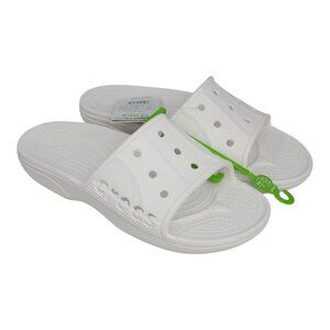 Crocs Sandals Baya II Slides Mens 8 - Womens 10 White Waterproof Shower Shoes